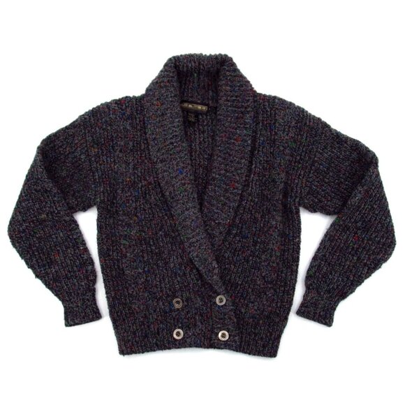 Petite Sophisticate Sweaters - Vintage Petite Sophisticate Cardigan Sweater Womens Small Cable Knit Open V-Neck